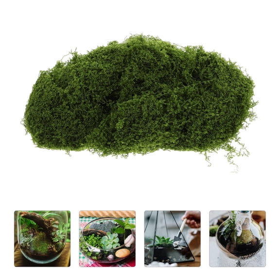 BESTYASH 1Pack Simulated Green Plant Moss Ball Artificial Topiary Decoration