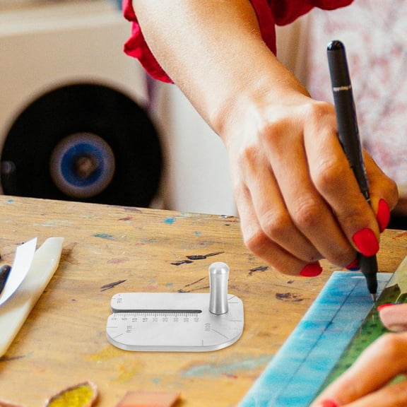 BESTYASH 1Pack Stitch Punch Stainless Steel for Material Cutting and Removal