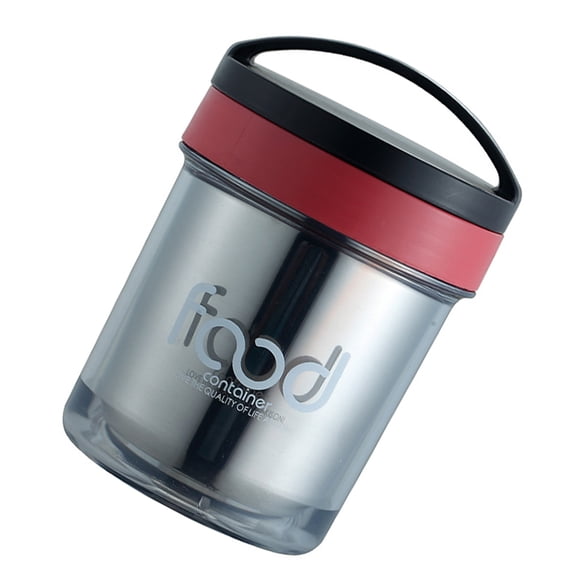 BESTYASH 1Pack Thermal Soup Cup Insulated Food Container with Portable Handle Design for Home Travel