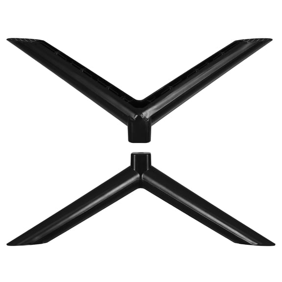 BESTYASH 1Pair Black TV Pedestal Base Universal Stand for Home Use Stable TV Support