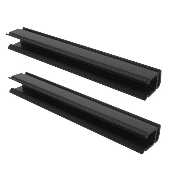 BESTYASH 1Pair Club Car Windshield Retaining Clips Black Glass Clamp Solid for Outdoor Use