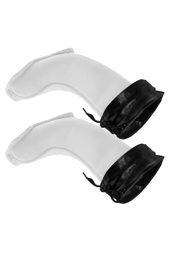 1Pair White Warm Rain Boot Liners Breathable Boot Sock for Outdoor Use