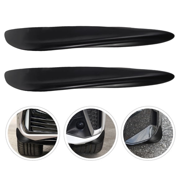 BESTYASH 1Pair High Elasticity Car Bumper Guard Strip Rubber Anti Scratch Protection for Vehicle Door