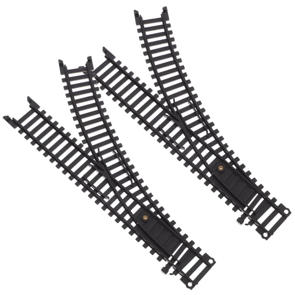 BESTYASH 1 Pair High-Speed Electric Plastic Train Tracks for Toddlers,