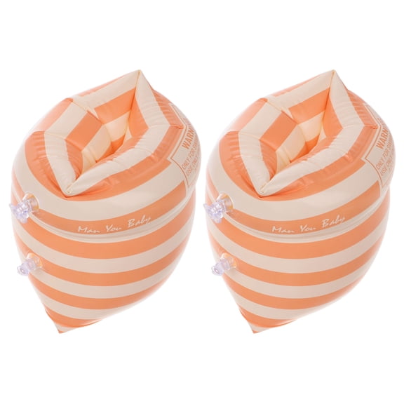 BESTYASH 1Pair PVC Inflatable Arm Bands for Swimming Pool Adults Enhanced Safety Floaties