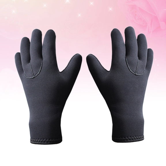 BESTYASH 1Pair Non Slip Gloves for Swimming Neoprene Material Perfect for Diving Kayaking