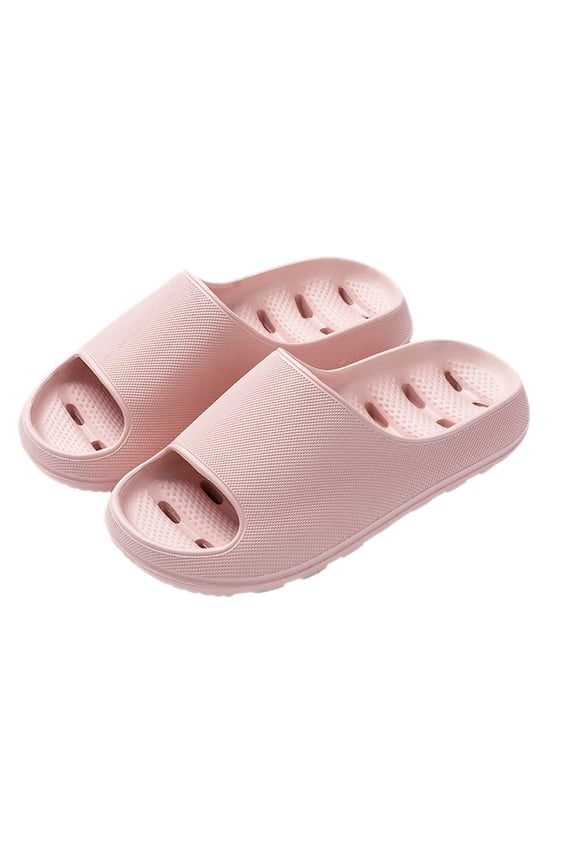 1 Pair Travel Slippers Quick Drying Non- PVC Beach and Bathroom Footwear