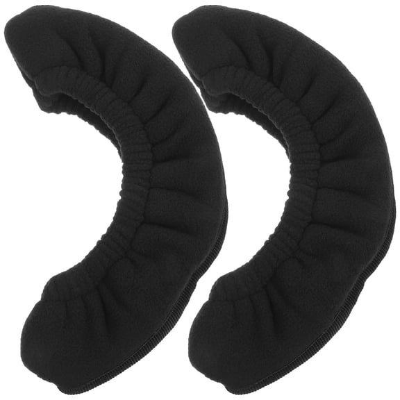 BESTYASH 1Pair Professional Skate Blade Covers Black Moisture Absorbing