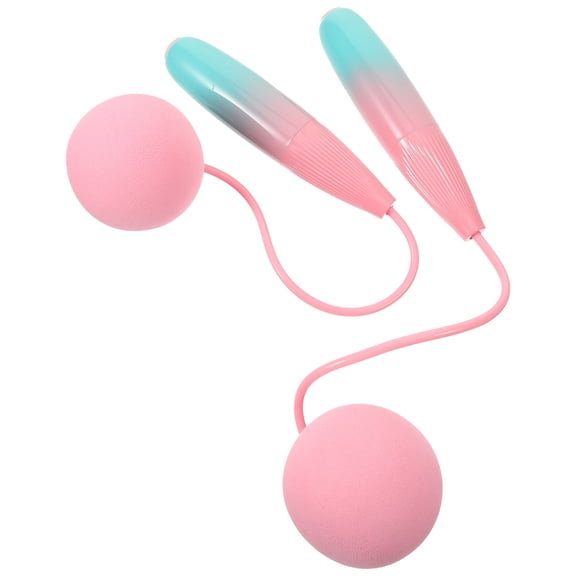 BESTYASH 1Pair Portable Cordless Jump Rope with Ergonomic Nonslip Handles for Indoor Workout
