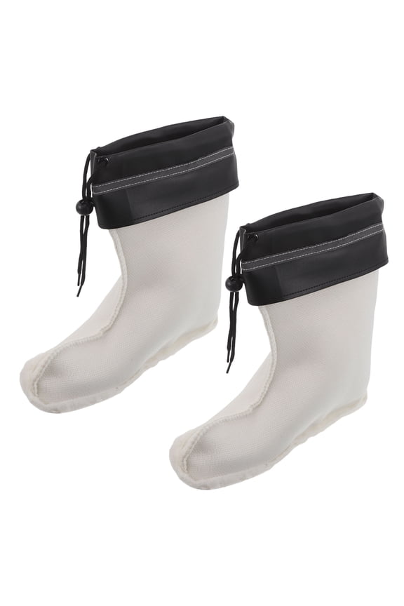 1Pair Soft Fleece Boot Liner Socks for Rain Boots Warm Elastic Fit Winter Outdoor