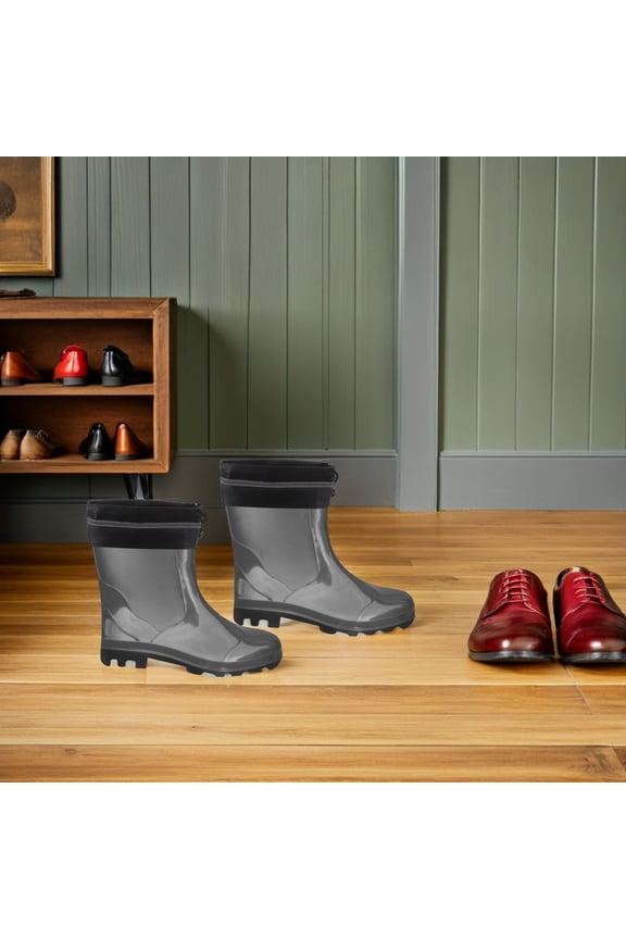 1Pair Warm Boot Liner Socks White Stretchy Plush Liners for Snowboarding and Rain Boots