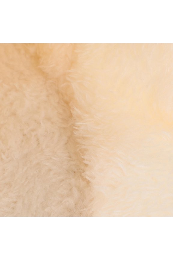 Plush Inner Soles White Fuzzy Slipper Insoles for Home Use Winter Warm
