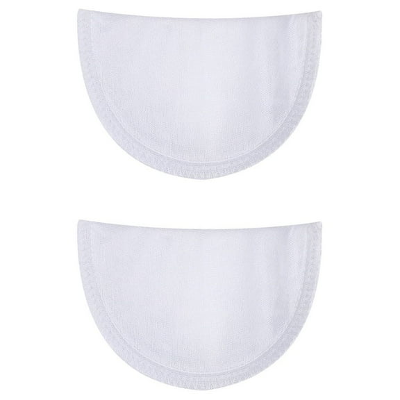 BESTYASH 1Pair White Shoulder Pads Adhesive Sponge Shoulder Enhancer for Suit Use with Rounded Contours
