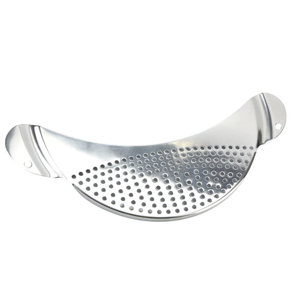 BESTYASH 1Pc Anticorrosive Stainless Steel Pot Drainer with Large Handles for Secure Pot Control