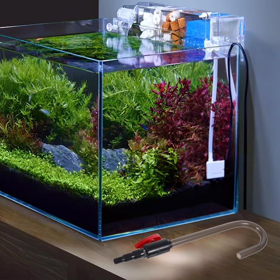 BESTYASH 1Pc Aquarium Water Changer Tool for Fish Tank Water Supply with Easy Installation