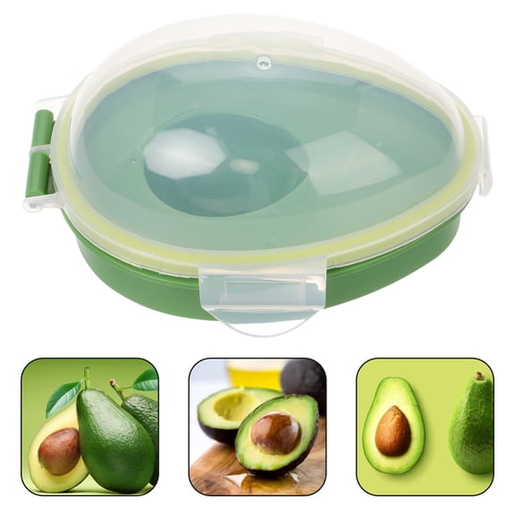 BESTYASH 1Pc Fruits Food Containers Organizer Avocado Storage Box (Assorted Color)