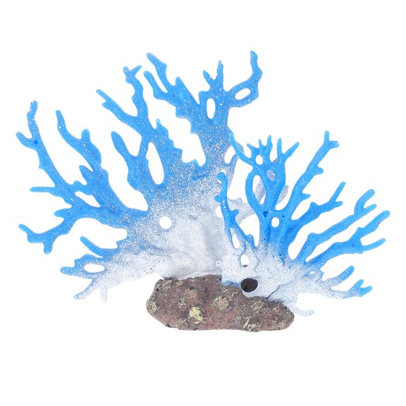 BESTYASH Artificial Coral Aquarium Ornament Resin Fish Decoration for Freshwater and Tanks 1 Piece