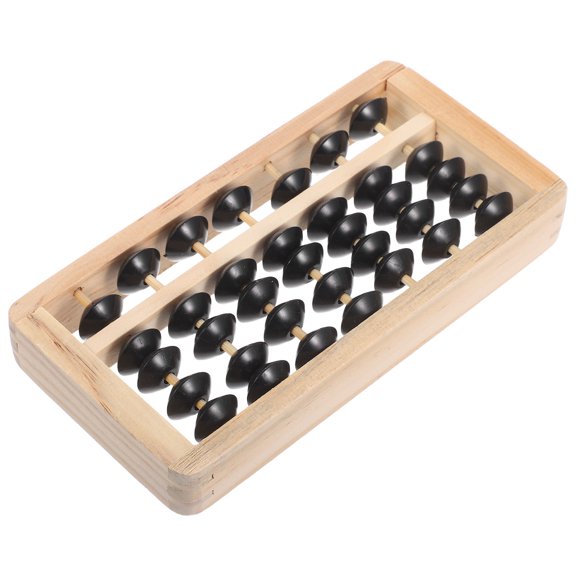 BESTYASH 1Pc Calculating Tool Ornament for Collectors with Wooden Abacus Design