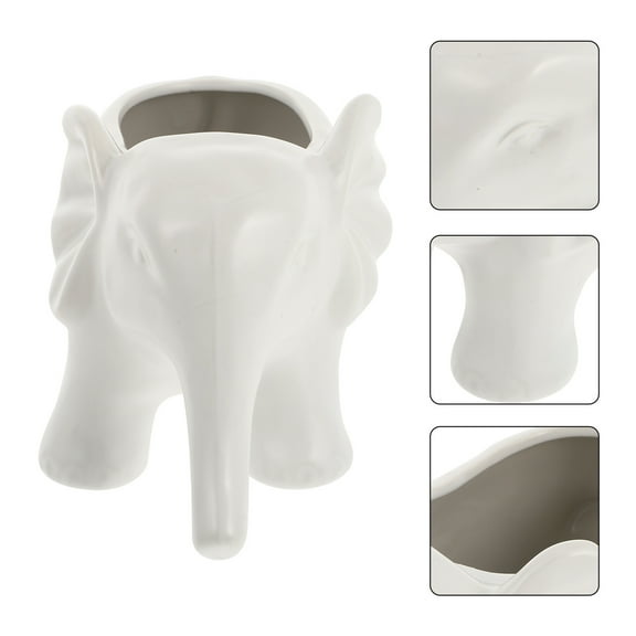 BESTYASH 1Pc Creative Ceramic Elephant Drinking Cup Smooth Surface for Household Bar