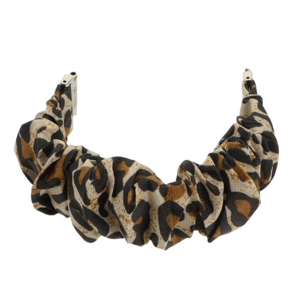 BESTYASH 1Pc Fabric Leopard Printing Watch Strap Comfortable Durable Wrist Band for Stylish Watch Accessories