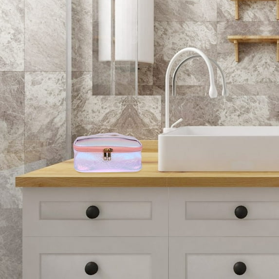 BESTYASH 1Pc Stylish Portable Cosmetic Bag Makeup Storage Pouch for Daily Use and Travel