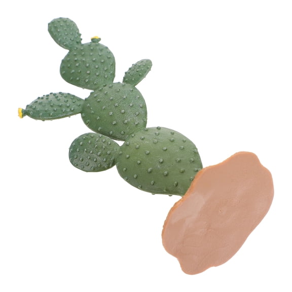 BESTYASH Vivid Cactus Plant Ornament Fine Workmanship Compact Size Table Decor