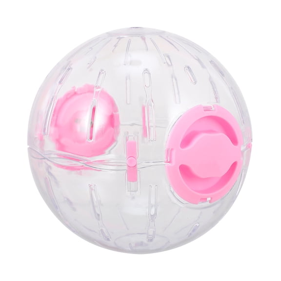 BESTYASH 1Pc Flash Hamster Ball Pink Plastic Pet Supply for Small Animal Cage and Exercise