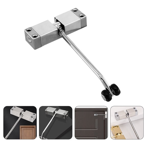 BESTYASH 1Pc Automatic Door Closer for Home, Spring Type, Mute Self-Closing Door Device