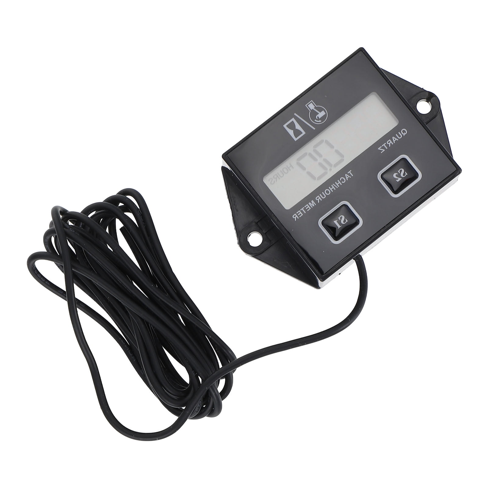 BESTYASH 1Pc Inductive Engine Timer Accessory with Low Voltage and LCD ...