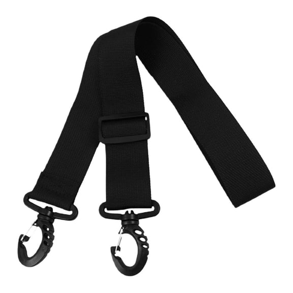 BESTYASH Ski Boot Carrier Strap, Black, Strong Nylon Webbing, Comfortable Shoulder Sling - 1Pc