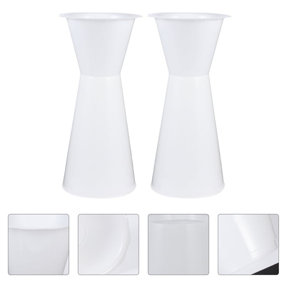 BESTYASH Plastic Arrow Holder Flower Arrangement Container for Wedding Party Decorations - 1 Piece Floral Display Accessory