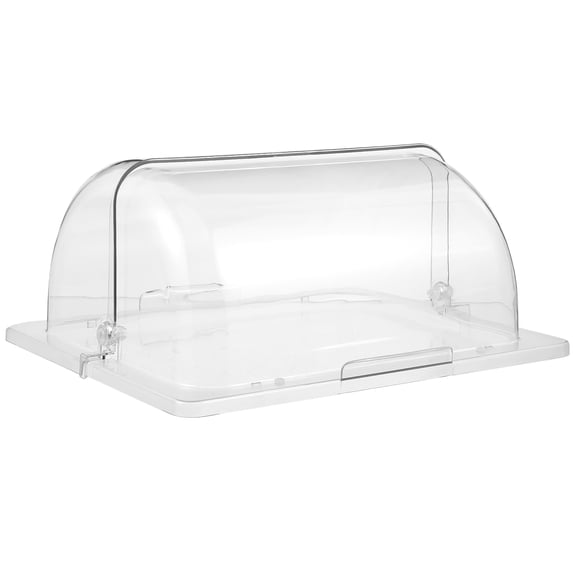 BESTYASH 1Pc Plastic Dessert Showcase Cover Transparent Food Display Case with Spacious Design