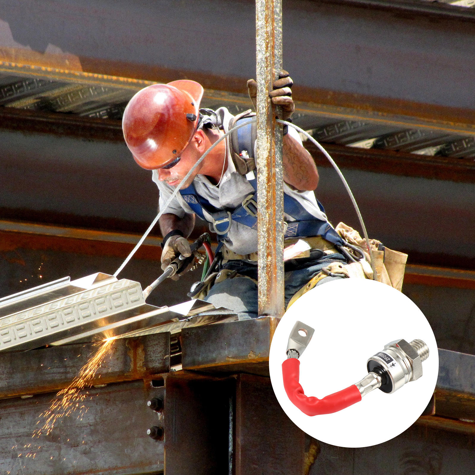 BESTYASH 1Pc Rectifier Diode Connector with Construction for Electrical Applications