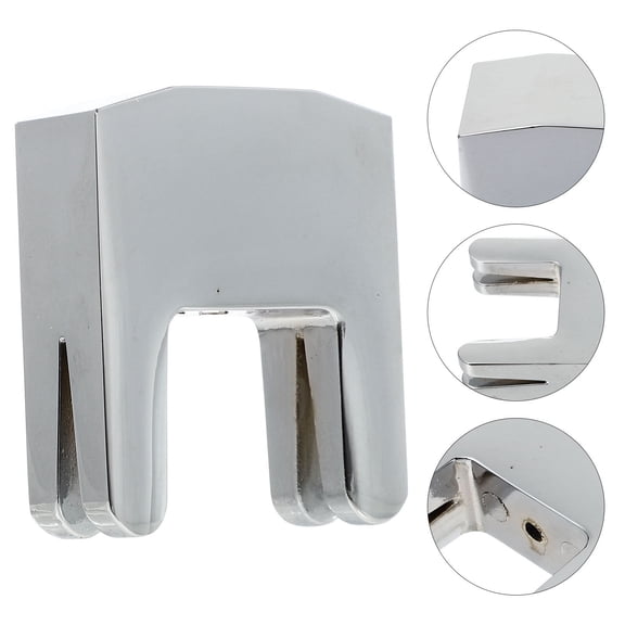 BESTYASH 1Pc Plated Silver Violoncello Practice Mute Zinc Alloy Reduces Volume Without Affecting Tone