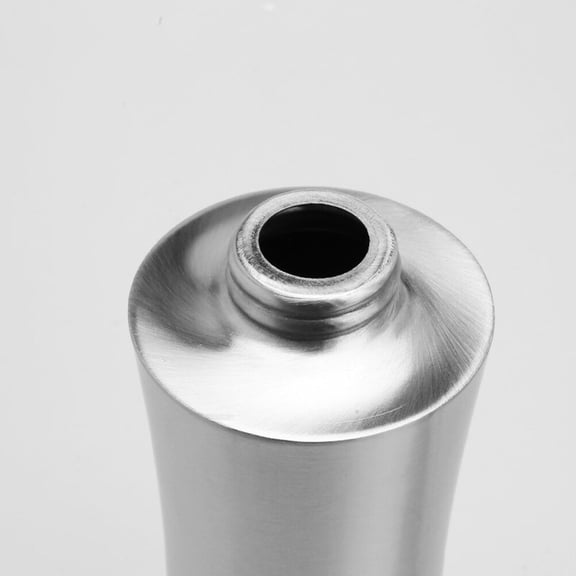 BESTYASH 1Pc Stainless Steel Lotion Bottle Soap Dispenser Refillable Shampoo Bottle with Waist Curve Design