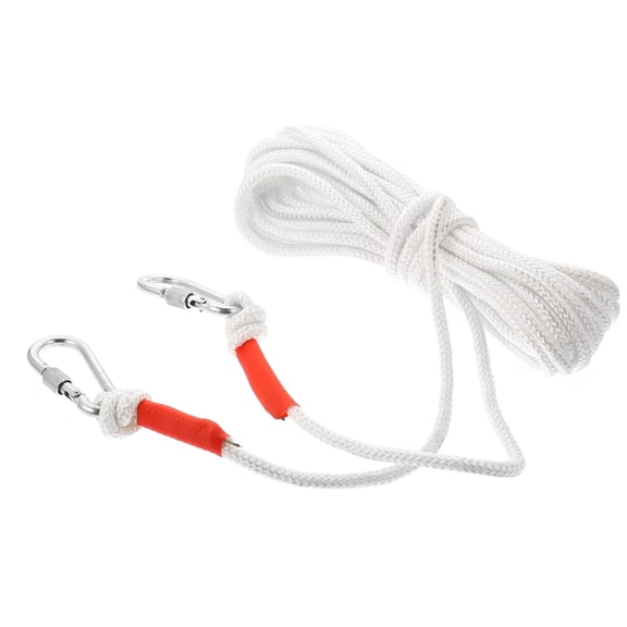 BESTYASH 1Pc Steel Wire Core Braided Rope Hanging Rope for Household Air-Drying White