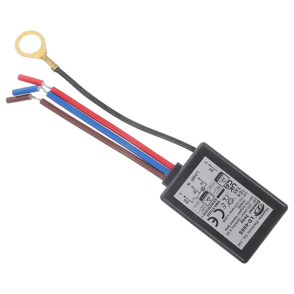 BESTYASH 1Pc Touch Induction LED Light Dimmer Switch for Home Use Black Table Lamp