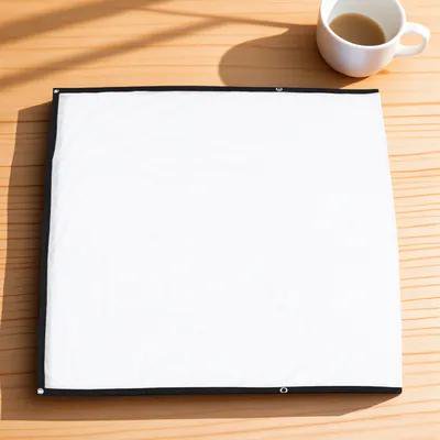 BESTYASH 1Pc Universal Projector Screen White Easy Install Projection Curtain for Conferences