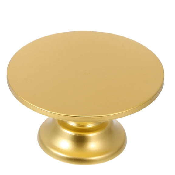 BESTYASH Golden Iron Wedding Cake Stand, 1Pc Display Rack for Storage Tray and Dessert Presentation
