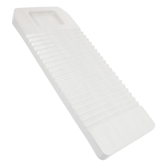 BESTYASH White Plastic Washboard for Laundry, Home Use Washing Board with Smooth Wavy , and Design