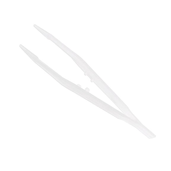 BESTYASH 1Pc White Feeding Pliers for Reptiles with Rust Proof PP Material Easy Handling
