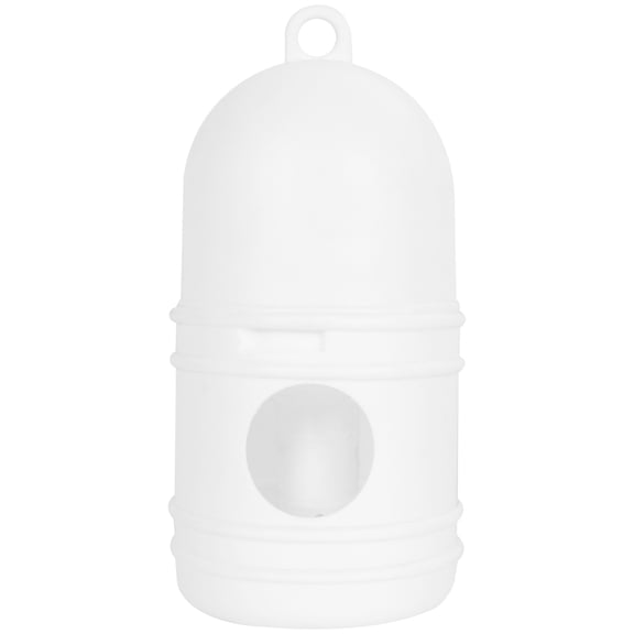 BESTYASH 1Pc White Plastic Bird Water Feeder Cup Cage Mounted for Pigeon Chicken Quail