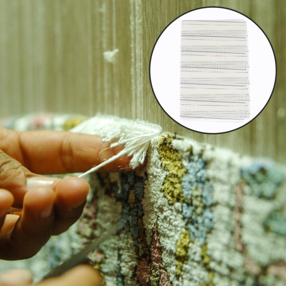 BESTYASH 1Pc White Rug Making Mesh for DIY Carpet and Floor Mat Craft Projects