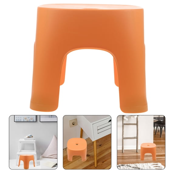 BESTYASH 1Pc Yellow Small Step Stool Non Slip Footrest for Bathroom Kitchen and Home