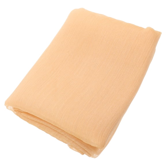 BESTYASH Beige Organza Fabric for Sewing Crafts, Handmade Clothes, Decorations, Soft and Lightweight Material