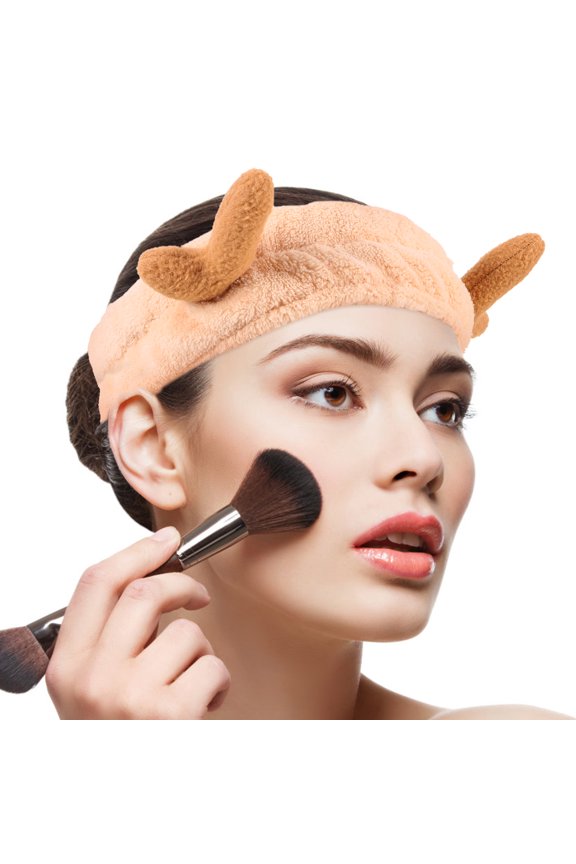 1Pcs Deer Headband for Washing Face Soft Headbands Women for Party and Dancing