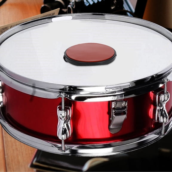 BESTYASH Drum Mute Mat with Adjustable Strap for Indoor Drum Practice and Noise Reduction, 1 Piece