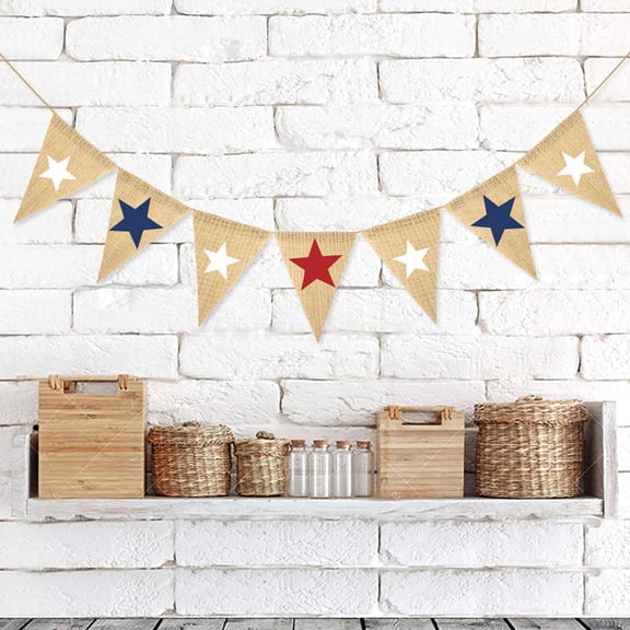 BESTYASH 1Pcs Party Decoration Banner Assorted Color for Patriotic Festive Gatherings