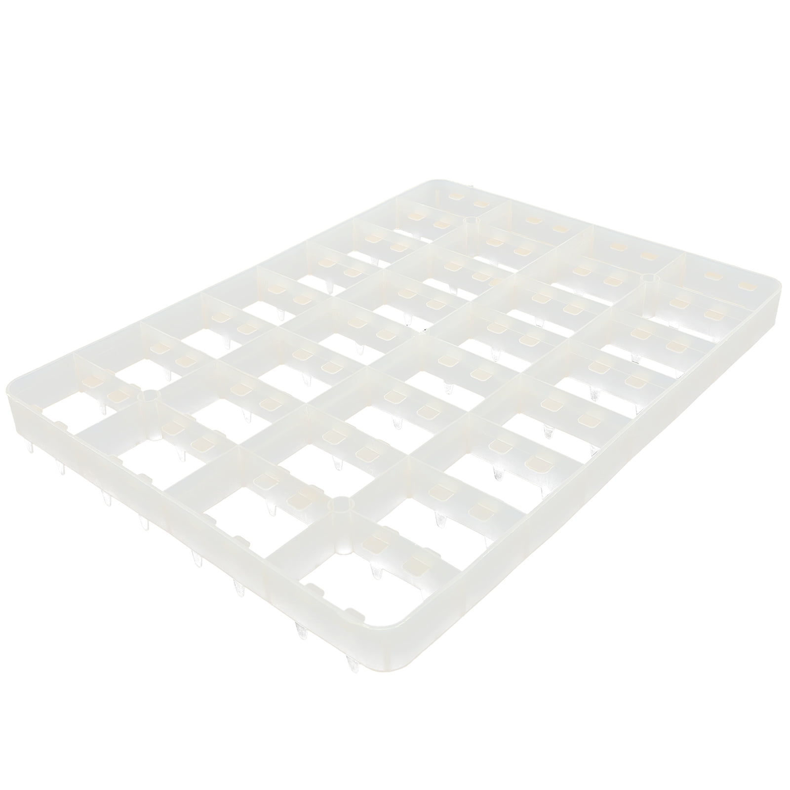 BESTYASH White Egg Holder Tray Reusable Protective Storage for Home Supermarket and Egg Store