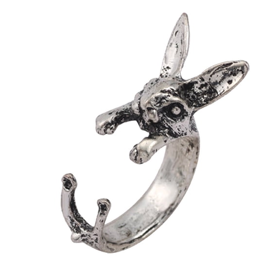 BESTYASH 1Pcs Rabbit Styled Ring Ladies Rings For Women Elegant Decoration